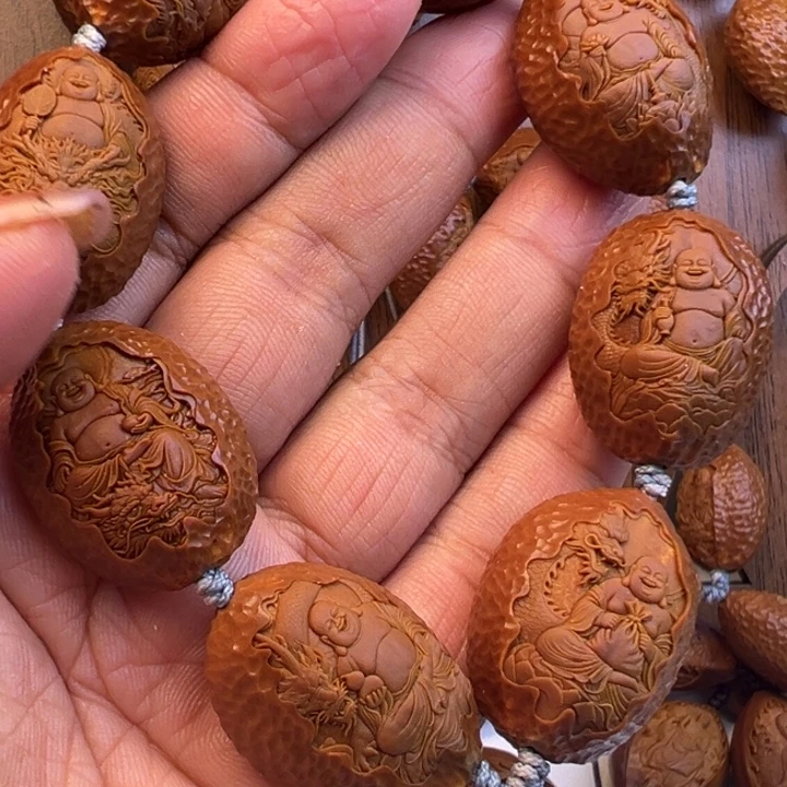 手串/手链橄榄核2.2九龙弥勒