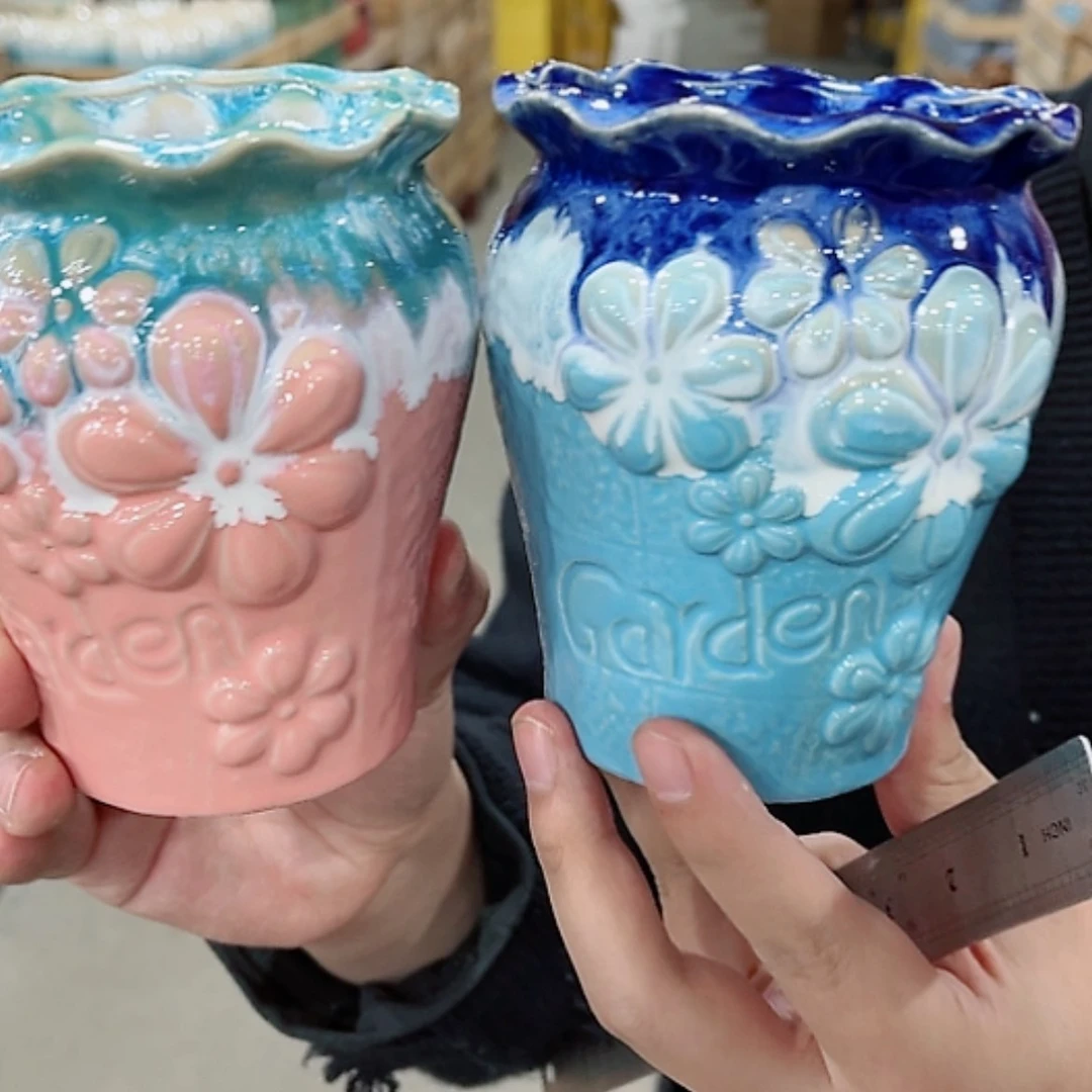 【闪购商品】陶瓷花盆凑单福利满10元发货！