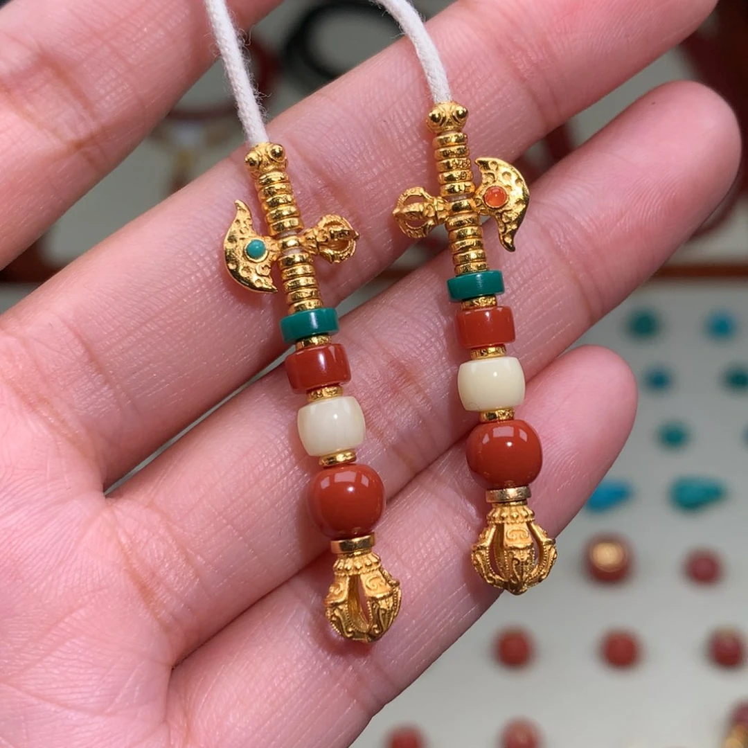 南红玛瑙颈饰未镶嵌