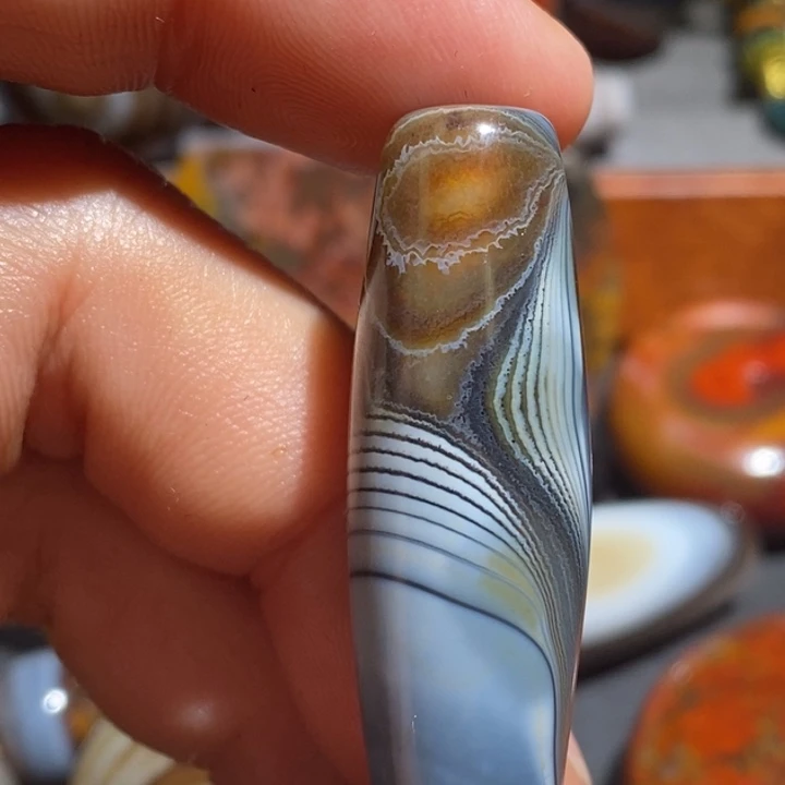 玛瑙/玉髓未镶嵌颈饰