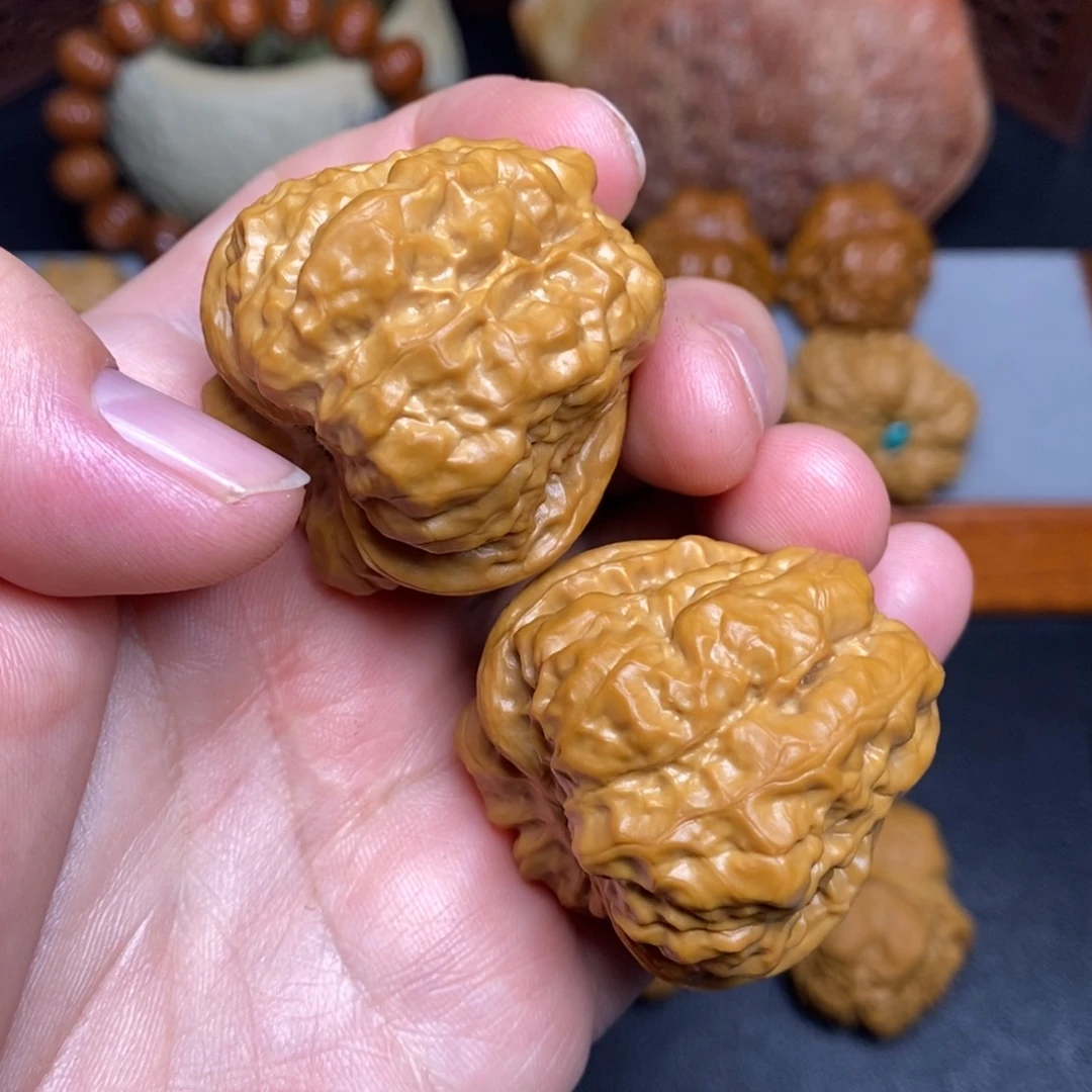 文玩核桃把件40蛙