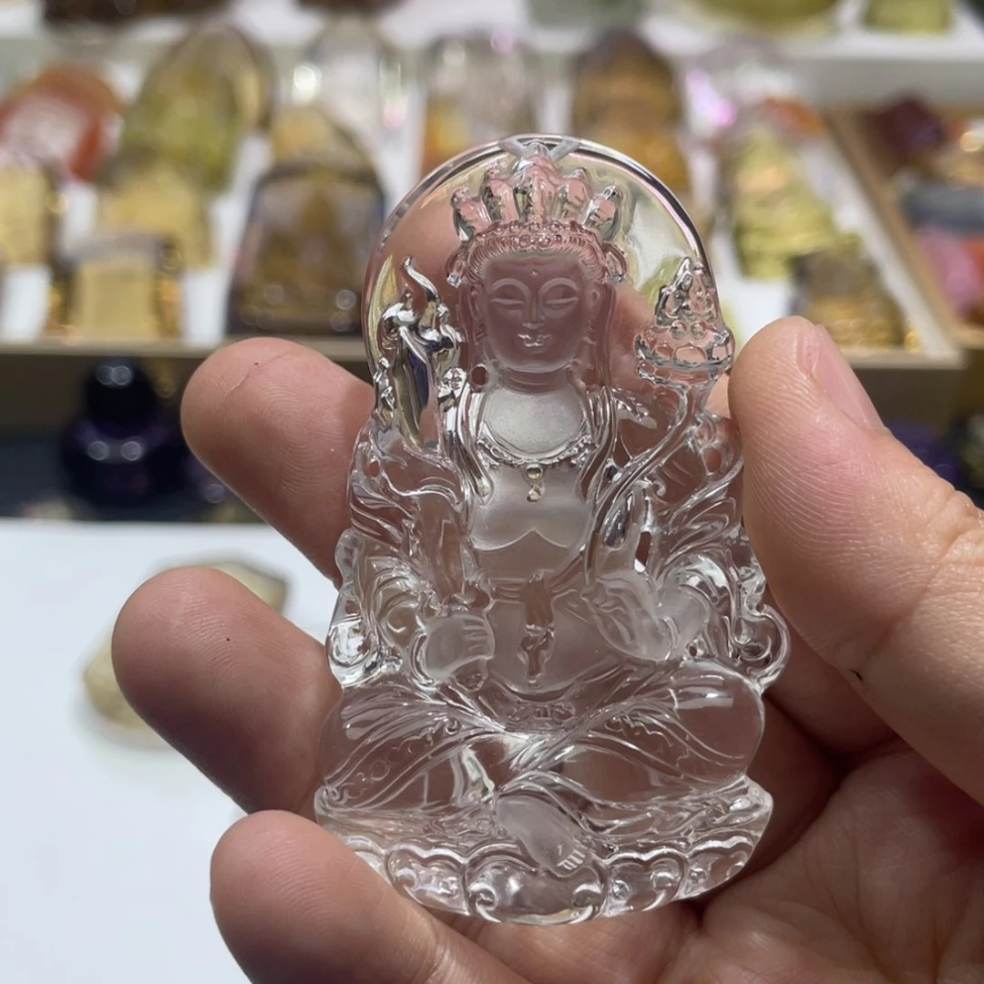 水晶颈饰未镶嵌_****.定制