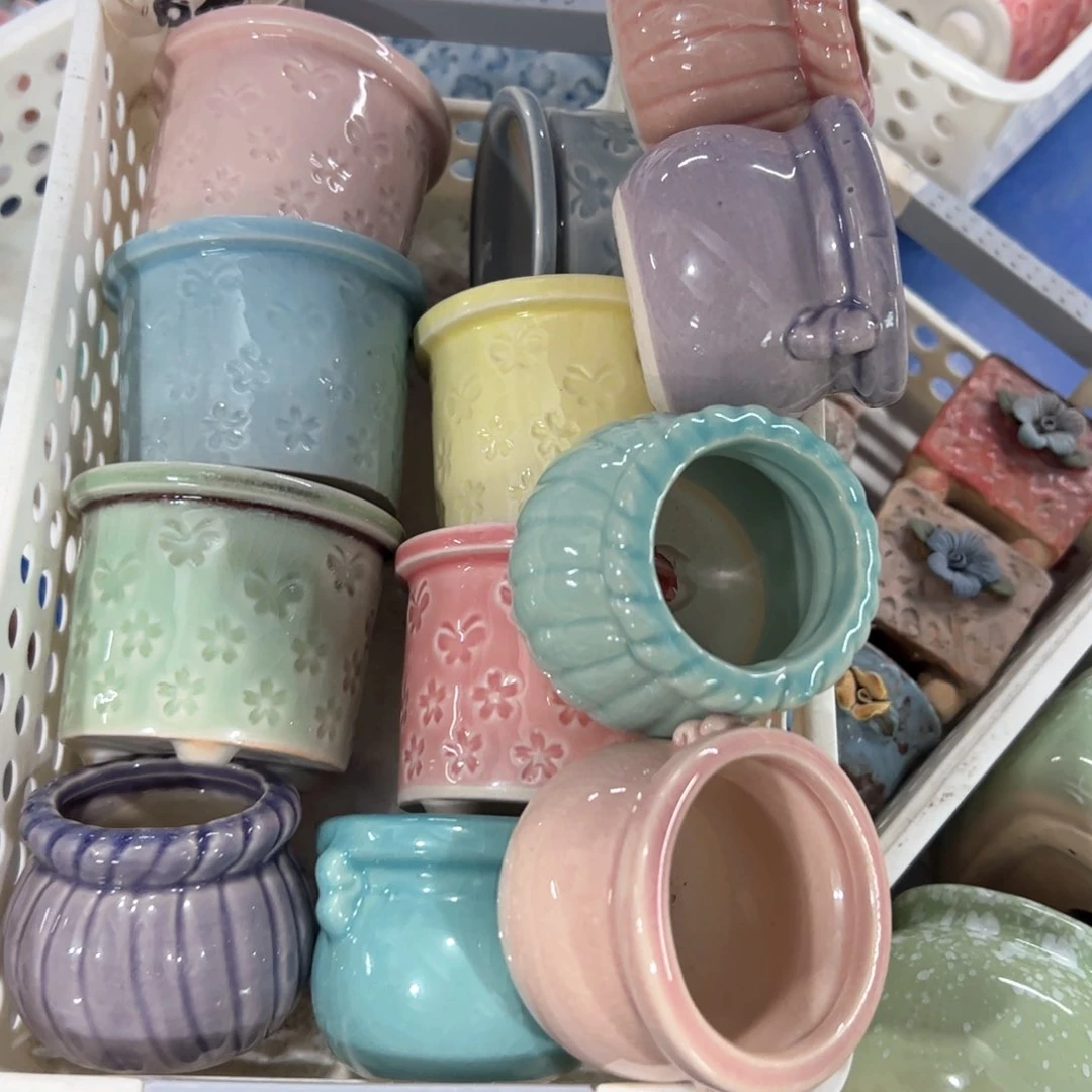 陶瓷多肉小花盆@@2050