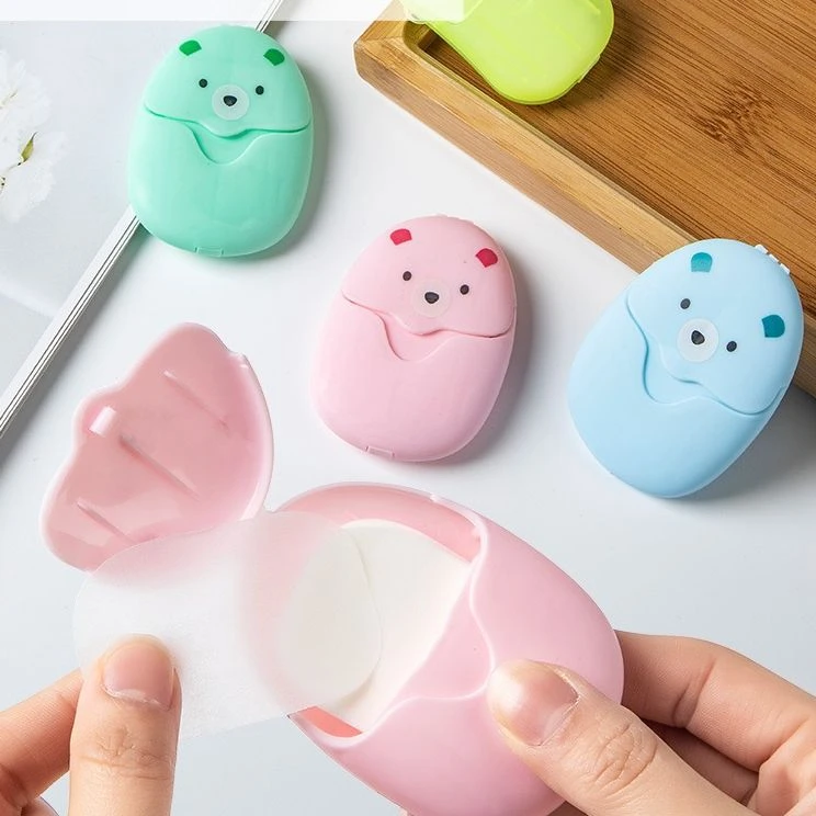 便携香皂片儿童学生旅行洗手片随身携带迷你一次性洗手皂片肥皂片