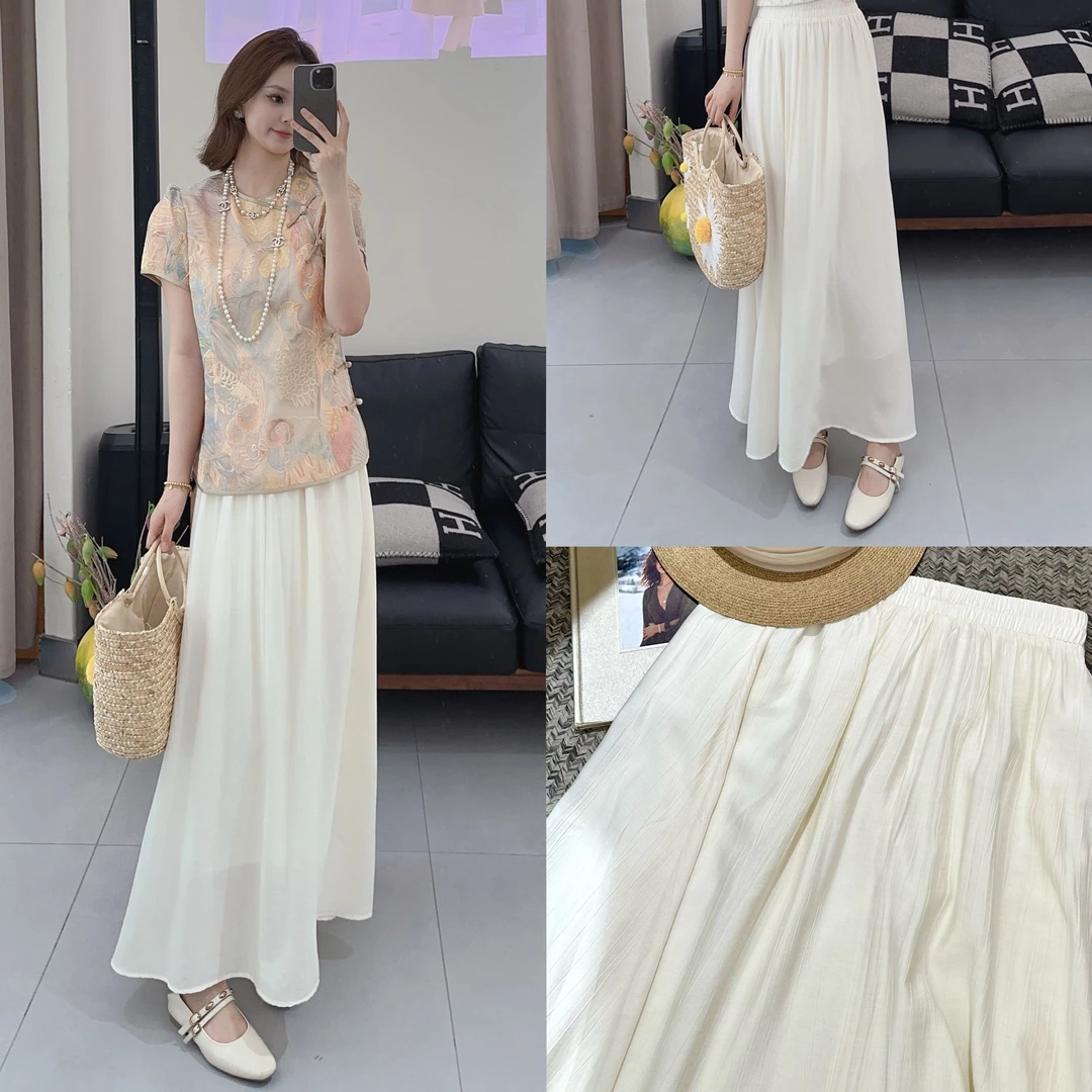 YOUTH FILM【月下清荷】半身裙2567