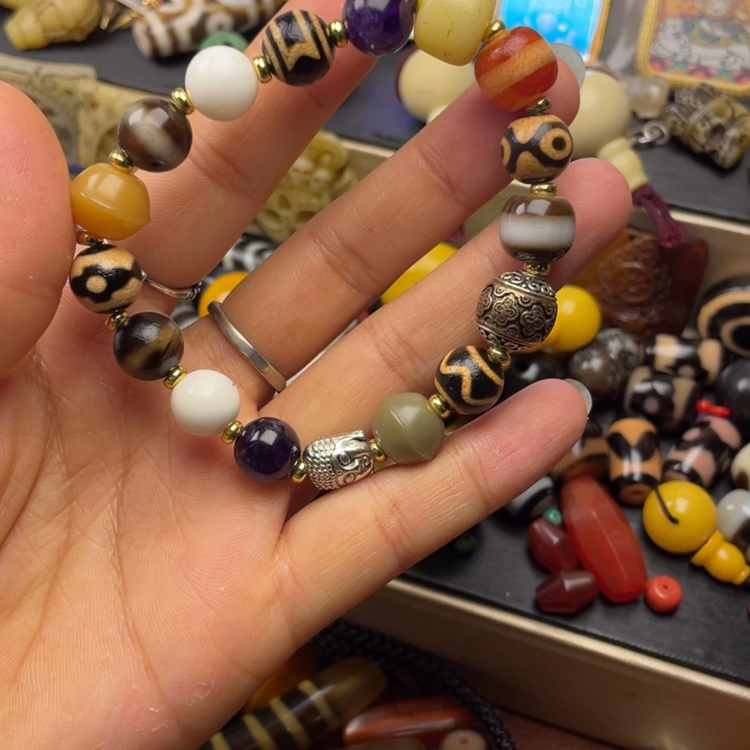 玻璃颈饰小元素哈哈哈