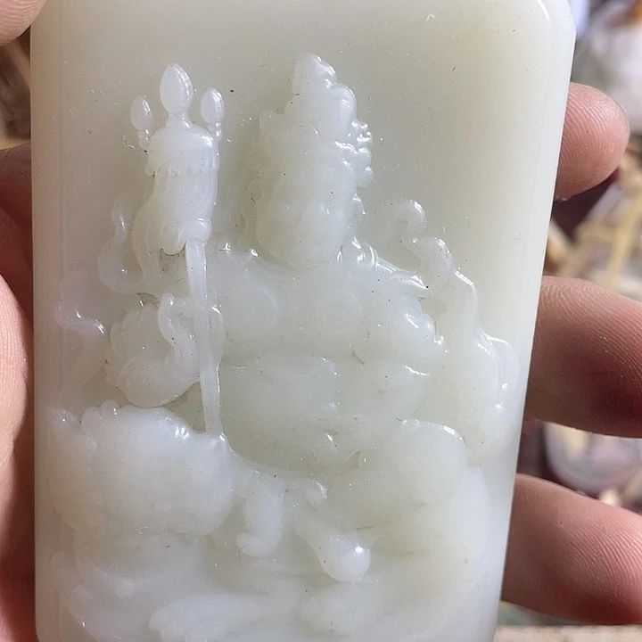 和田玉（糖玉）挂件未镶嵌