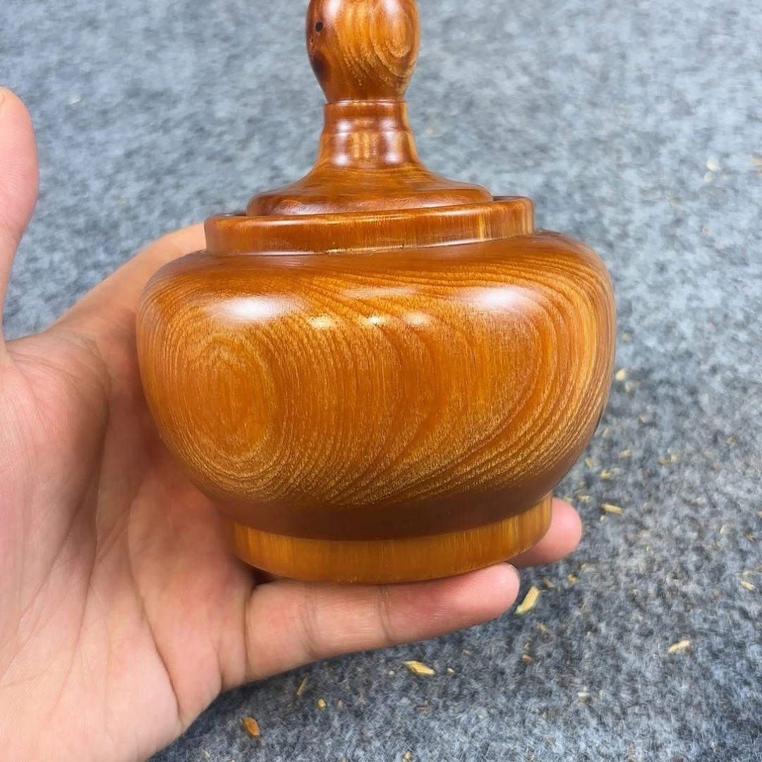 崖柏太行崖柏精品茶叶罐