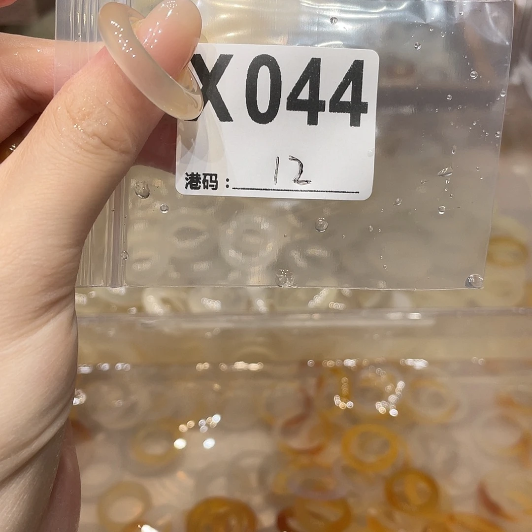 玛瑙/玉髓未镶嵌戒指044