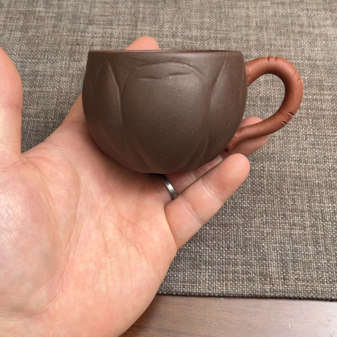 紫砂茶壶70-80年代 莲子杯