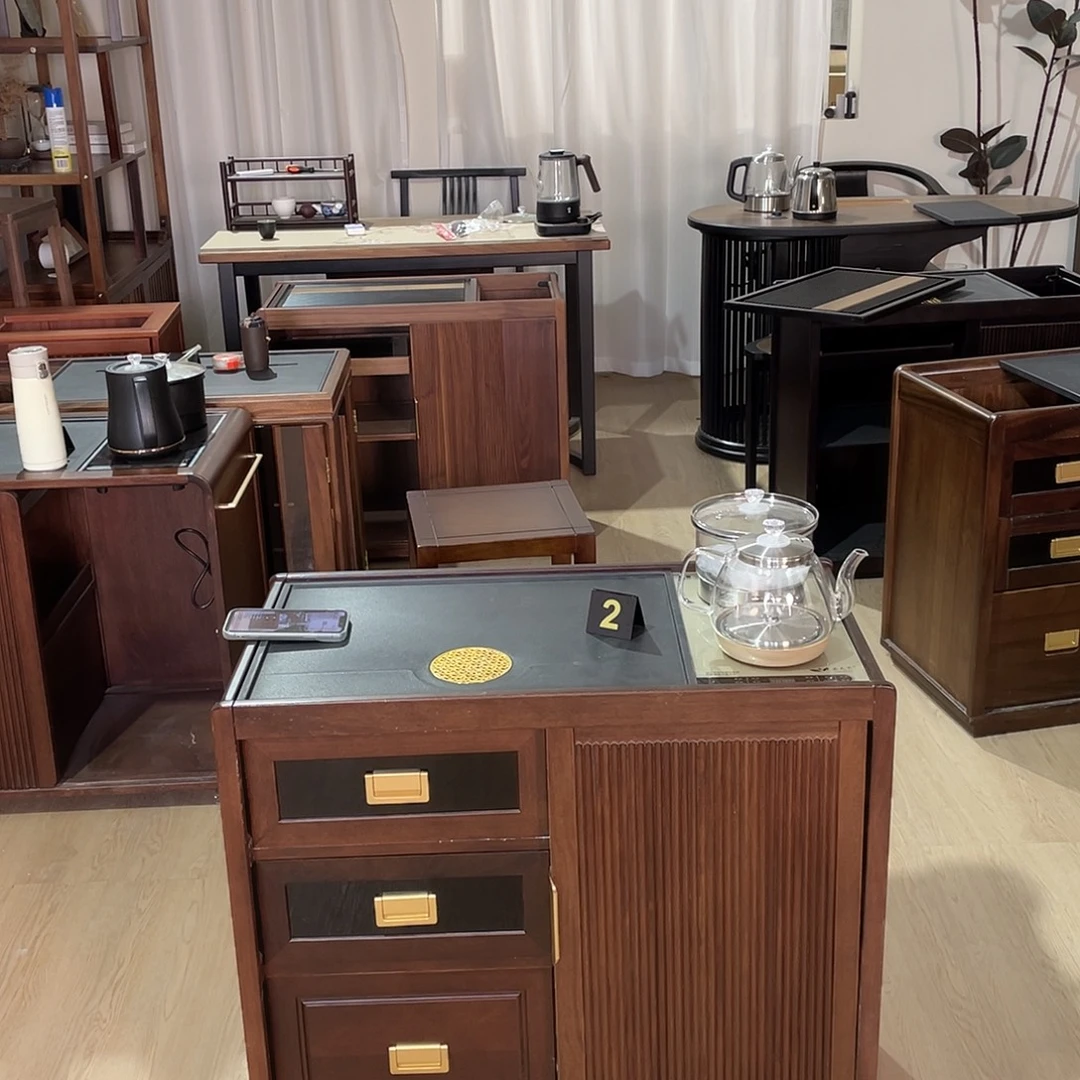 胡桃木没有电器 乌金石面板