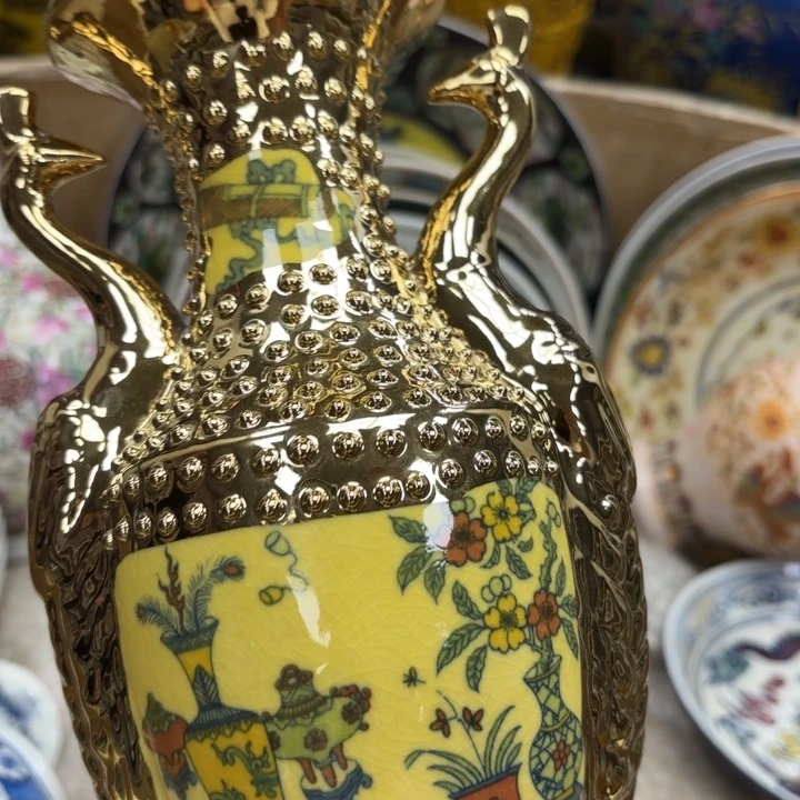瓷片瓷器摆件瓷器摆件