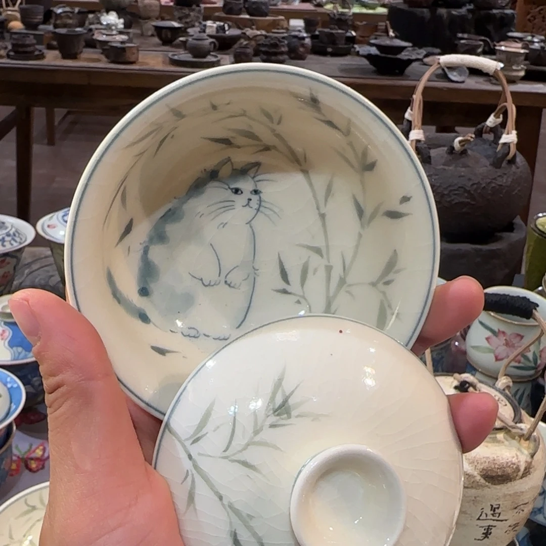 瓷片景德镇手作器皿了同款发货