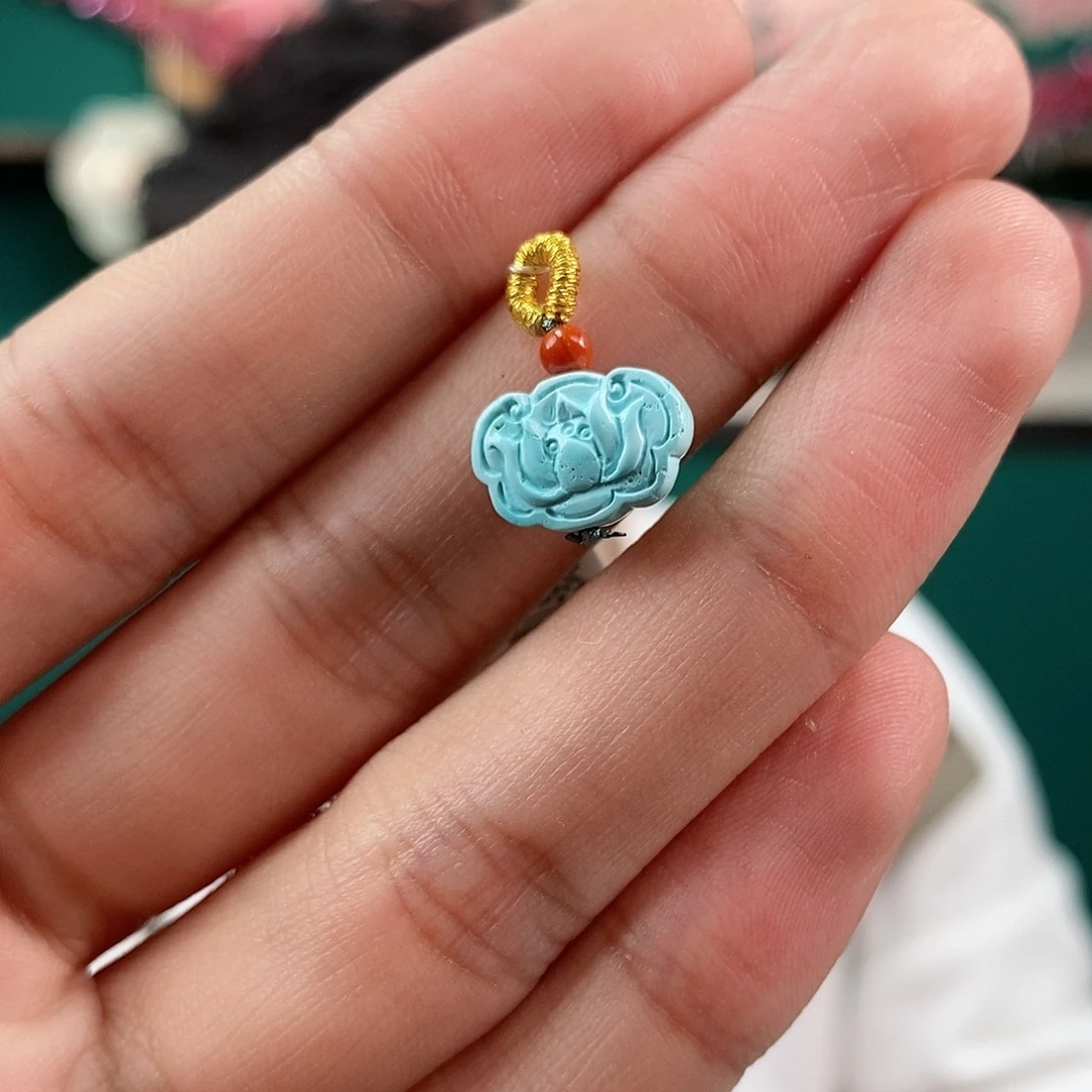 绿松石珠宝奇石未镶嵌