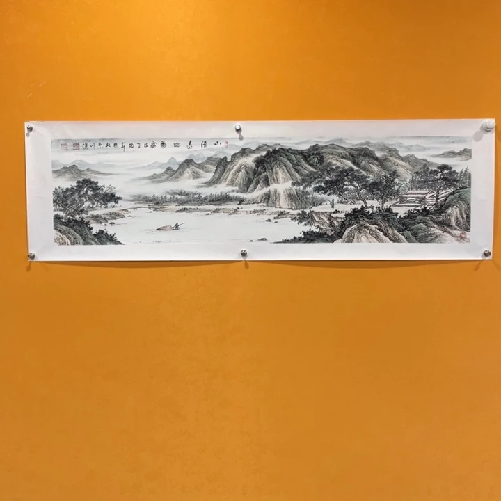 国画李川浦精品山水画