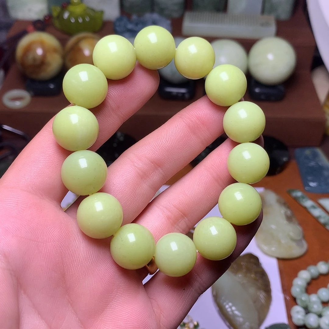 未镶嵌岫玉岫玉手串夜**音