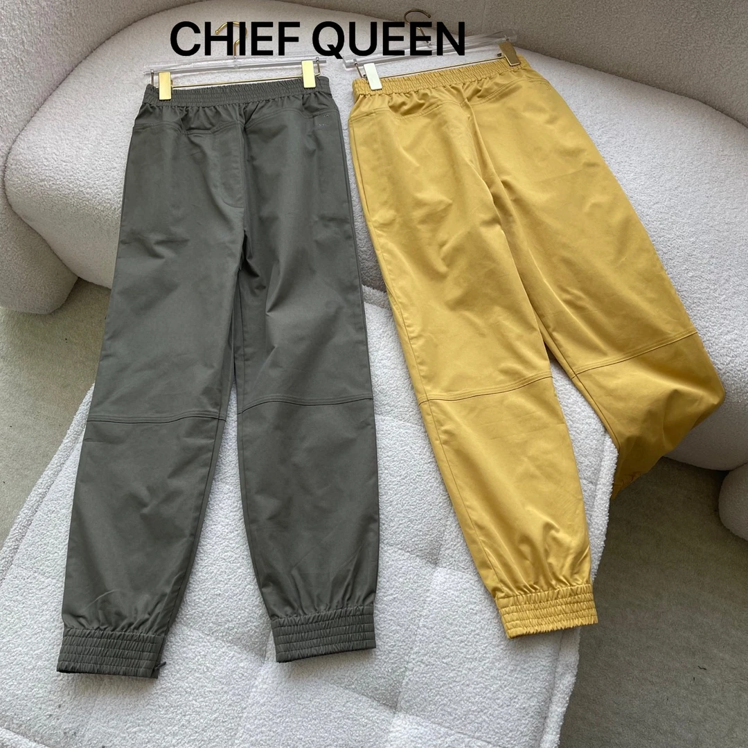 “罗系元厂工装裤”修身版女款休闲裤C10