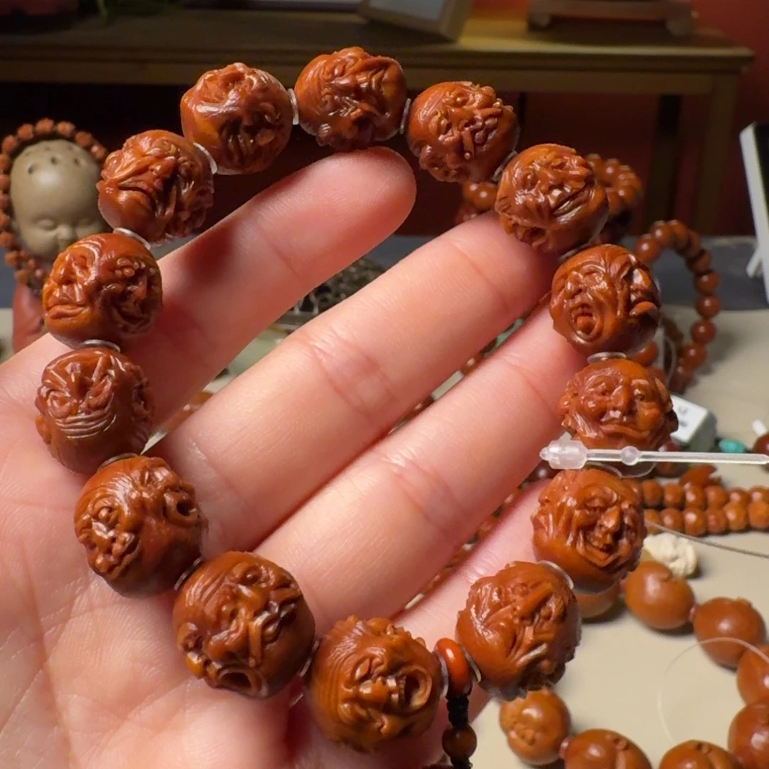 手串/手链橄榄核手工四面罗汉
