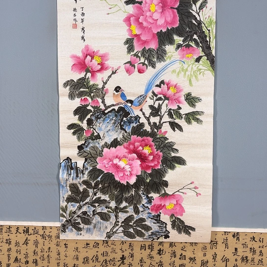 国画151 牡丹仙子们
