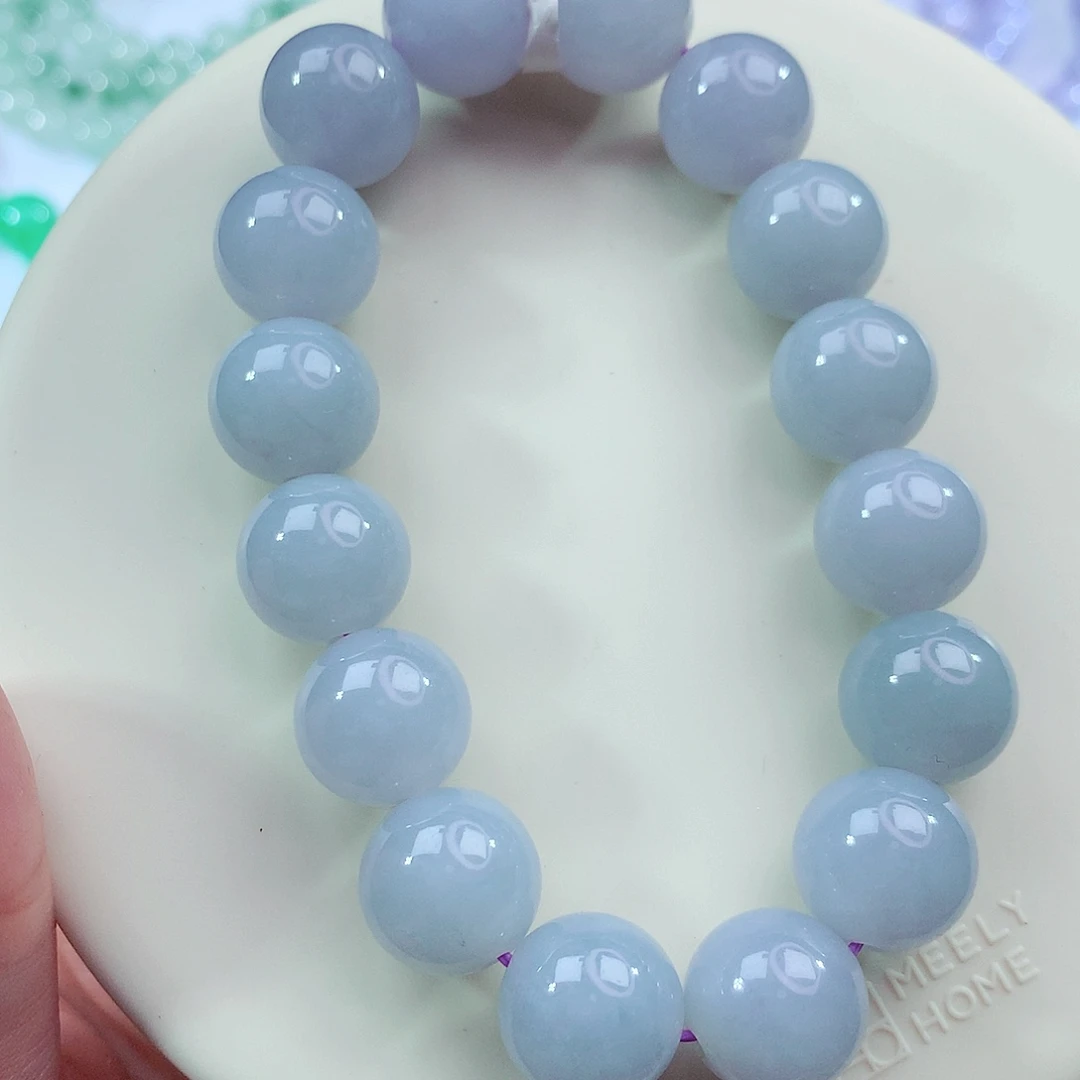 翡翠未镶嵌手链卡13