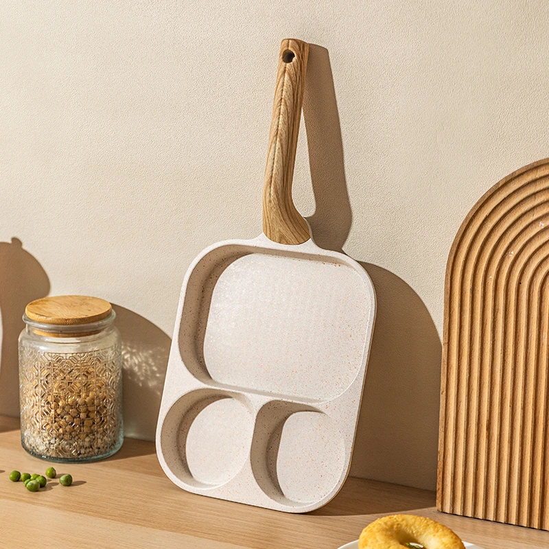 摩登主妇三合一早餐锅煎蛋锅鸡蛋汉堡锅家用不粘平底煎锅煎蛋神器