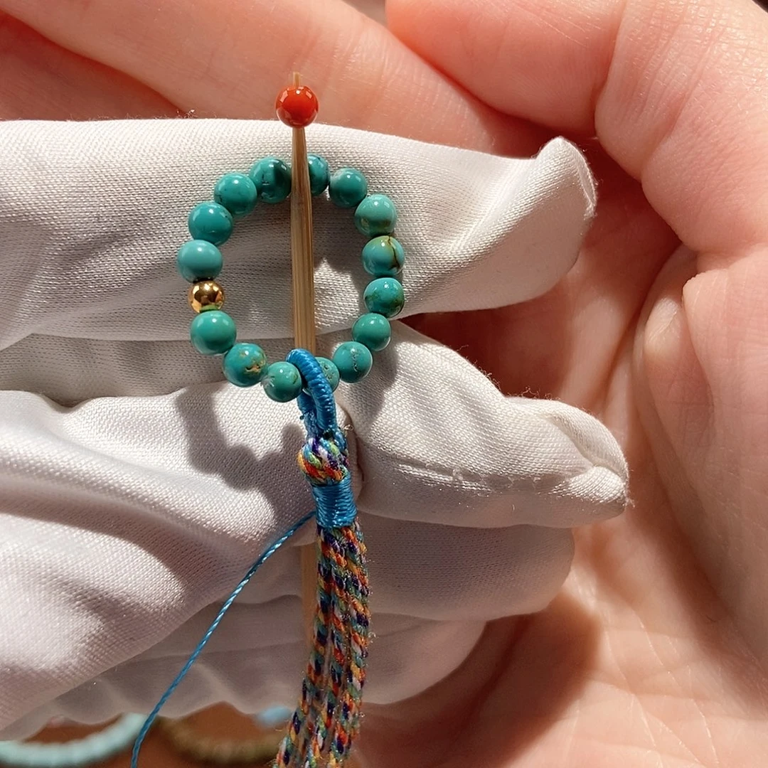 南红玛瑙未镶嵌跑环卡3+