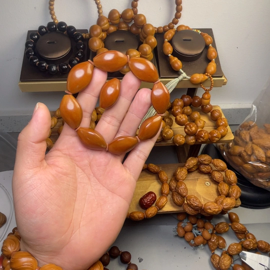 橄榄核手串/手链1.7红魔