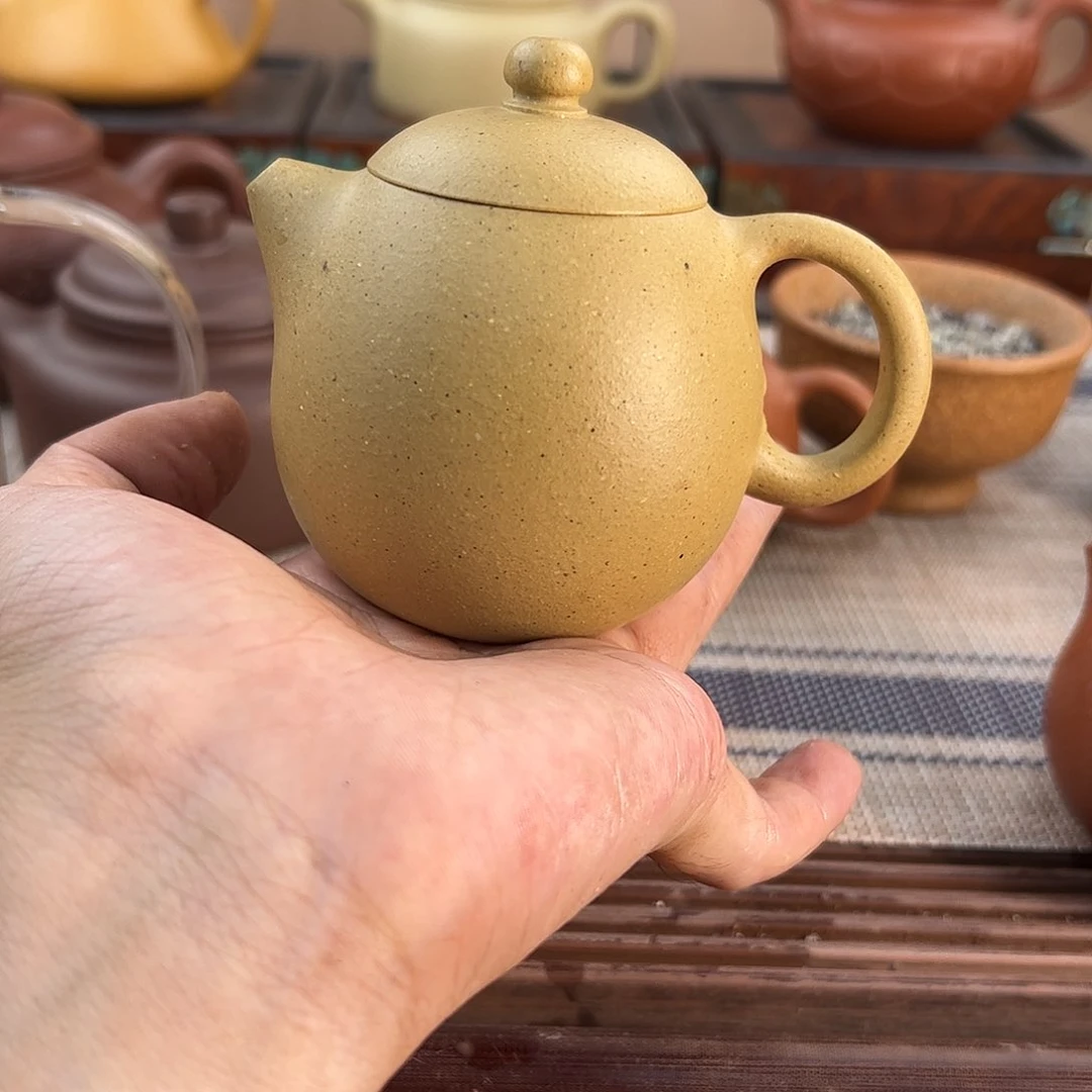 茶壶紫砂榮梨皮龙蛋
