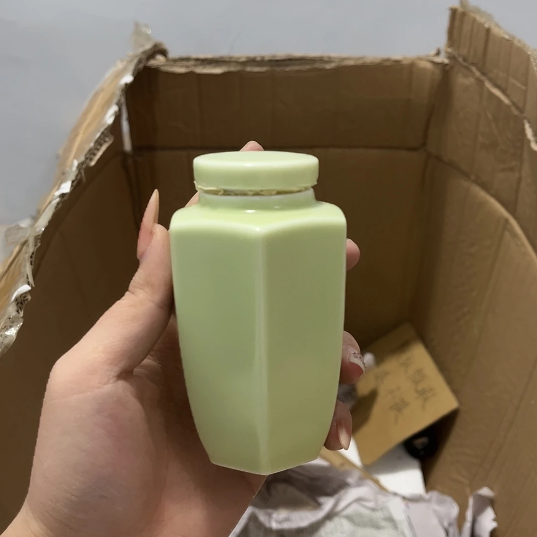 瓷片茶摆件工艺品摆件666