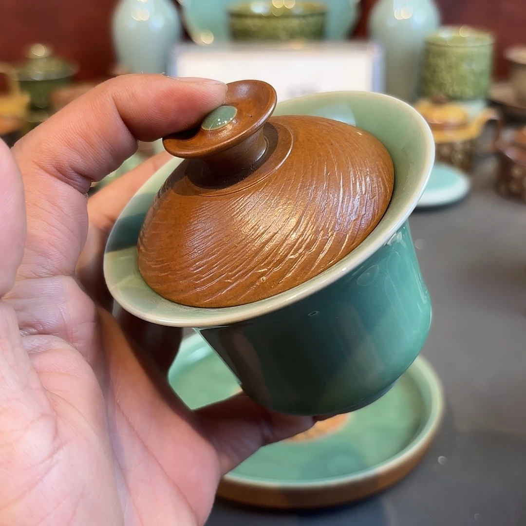 瓷片龙泉青瓷福利青瓷