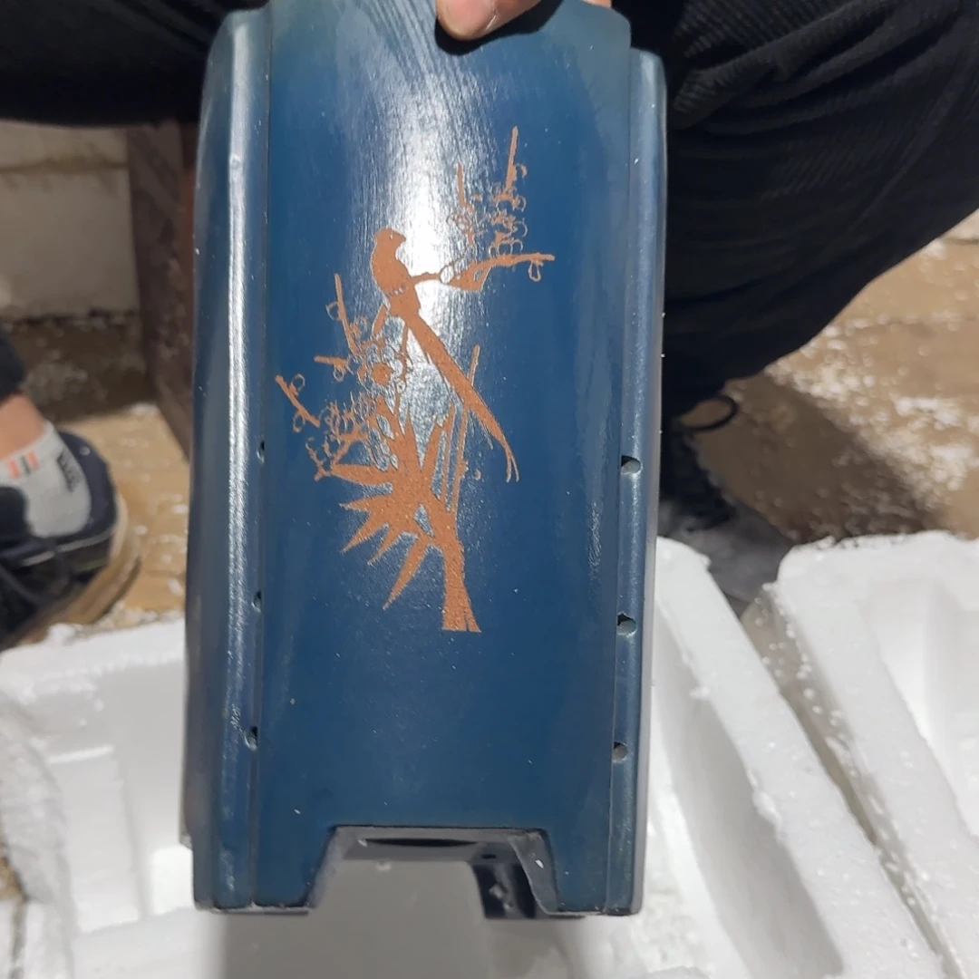 紫砂花盆口径16高度26