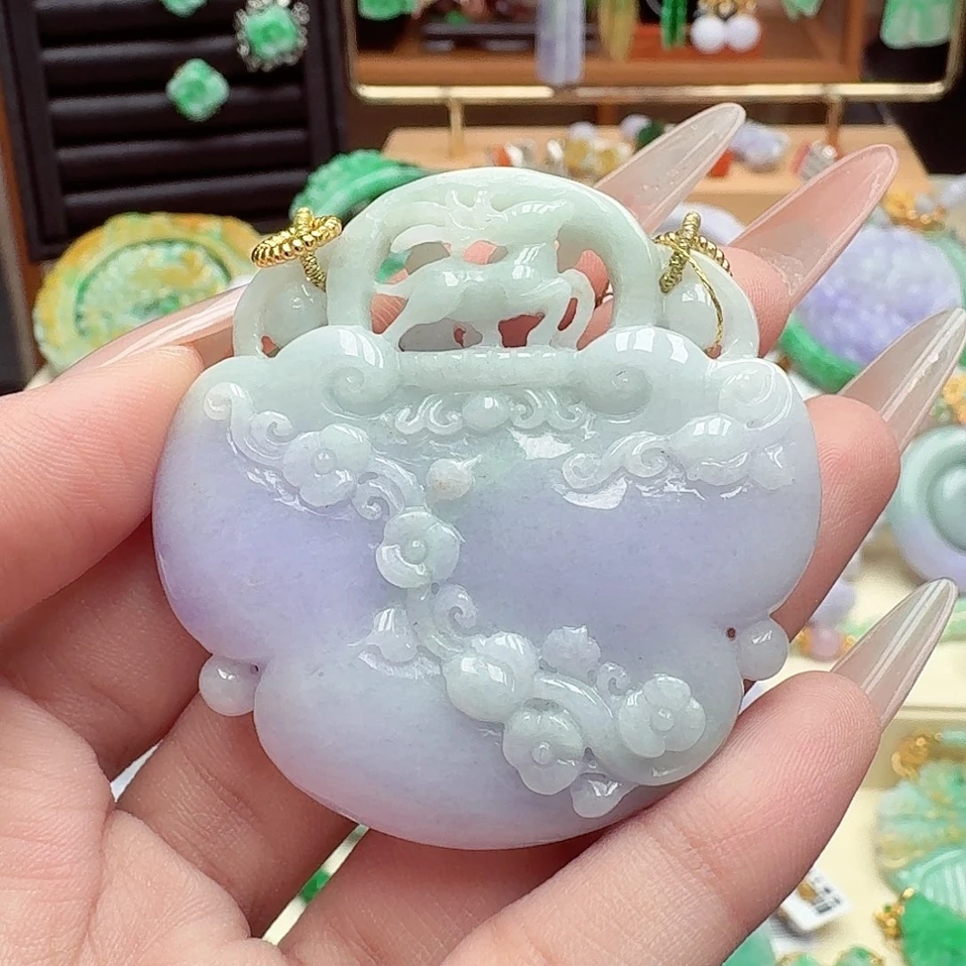 颈饰未镶嵌翡翠翡翠吊坠