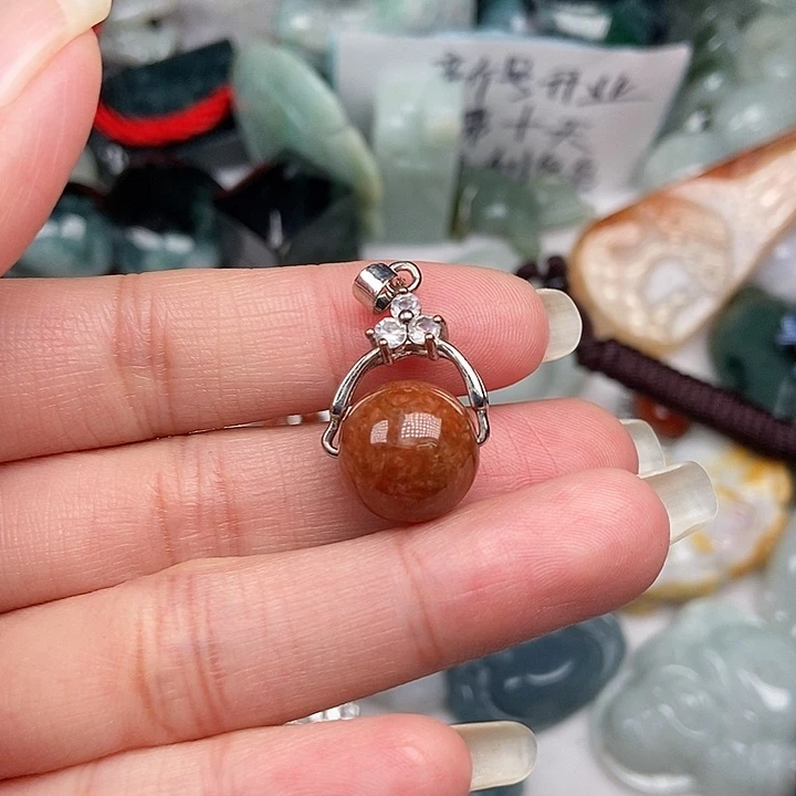未镶嵌挂件翡翠翡翠