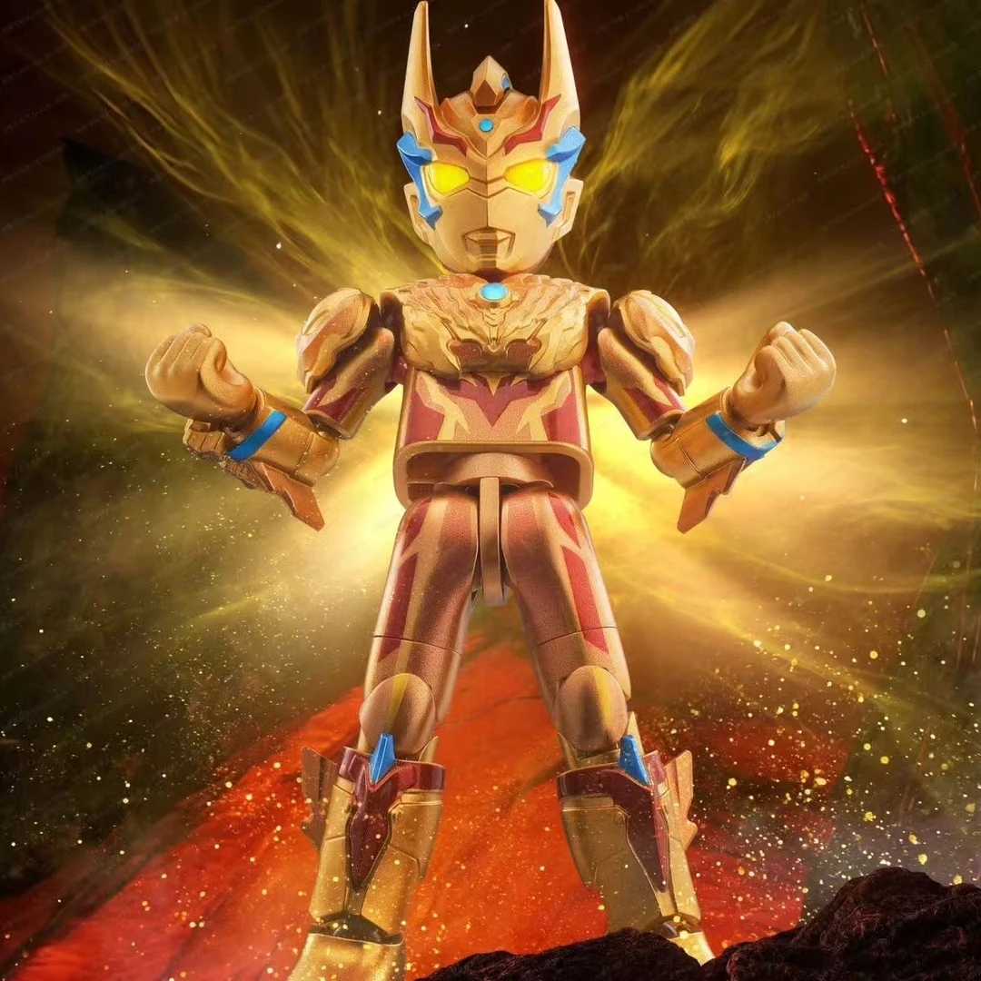 【新品】布鲁可正版授权奥特名鉴群星版第16弹融合新生可动拼装玩具