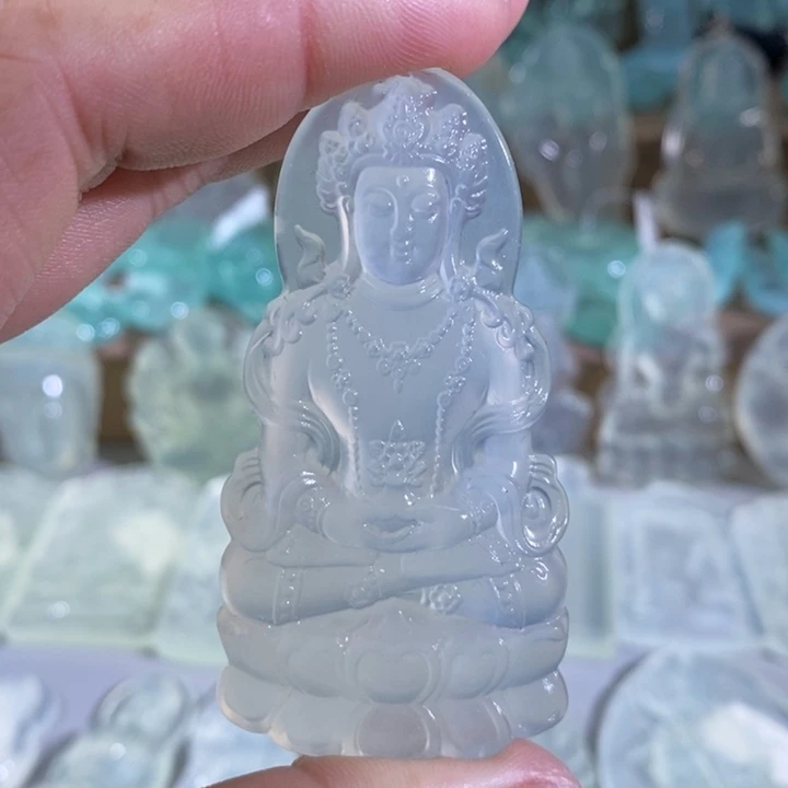 岫玉吊坠未镶嵌吊坠