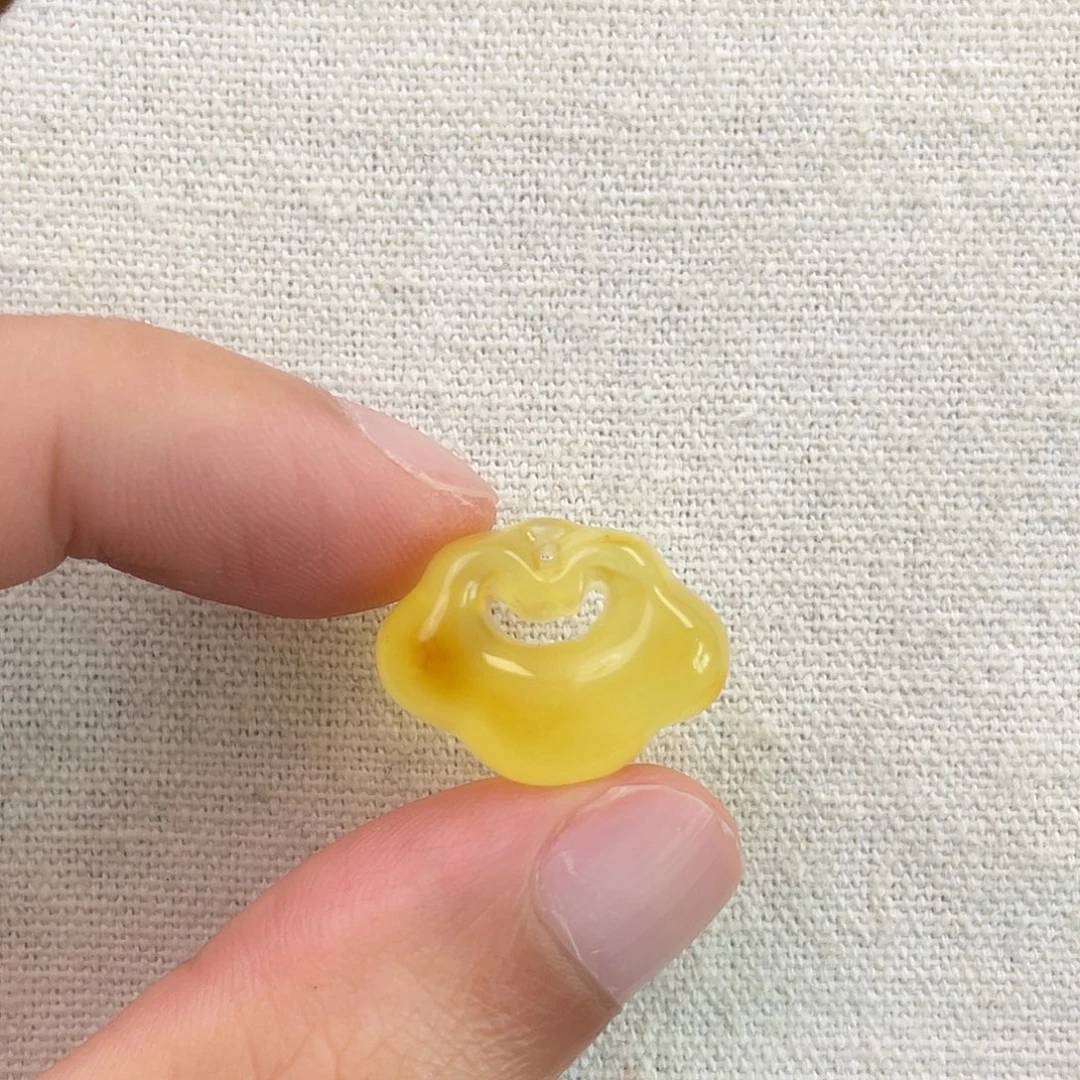 琥珀未镶嵌珠宝奇石如意