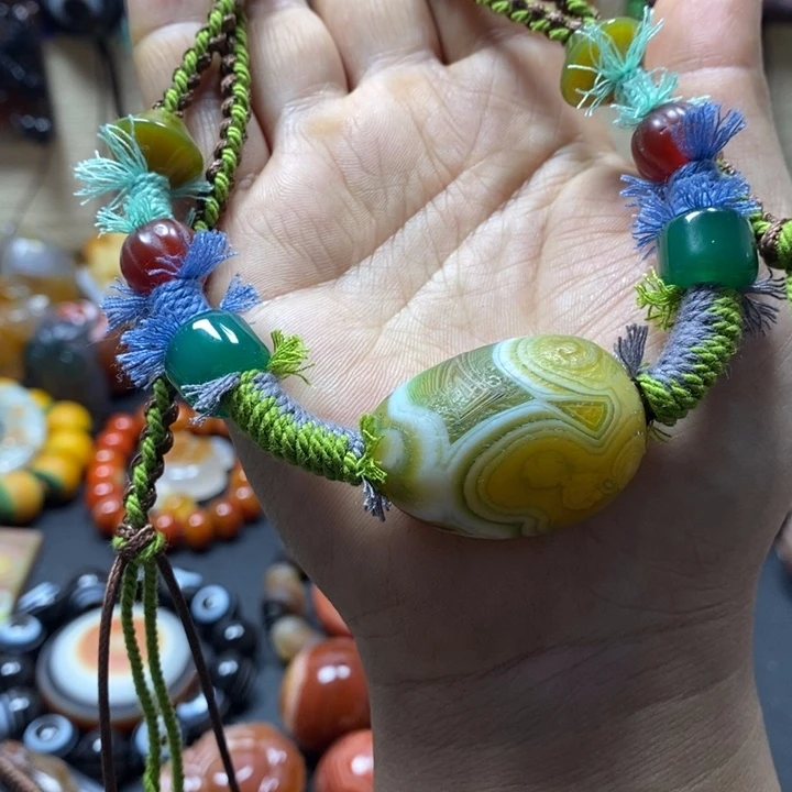 玛瑙/玉髓未镶嵌颈饰