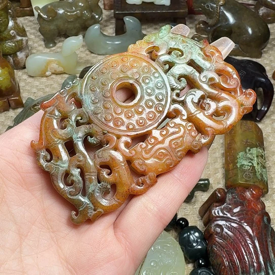 白玉菩提吊坠挂件