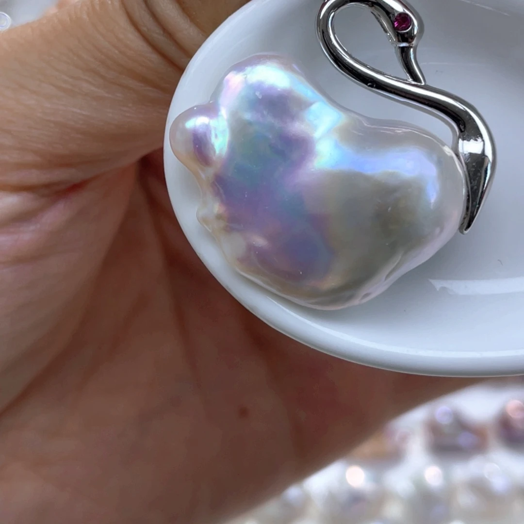 未镶嵌耳饰淡水珍珠