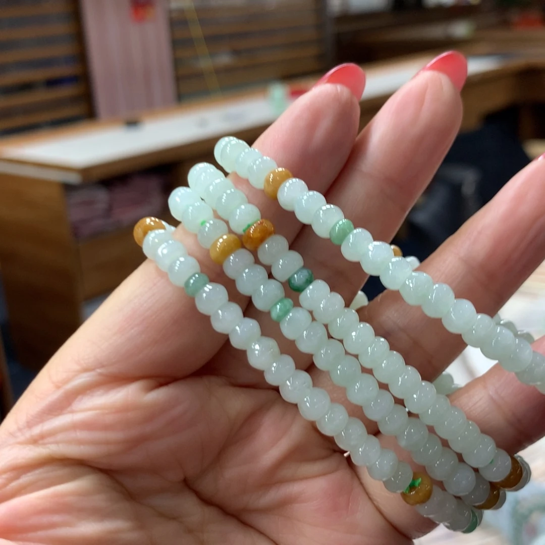 翡翠未镶嵌手链翡翠