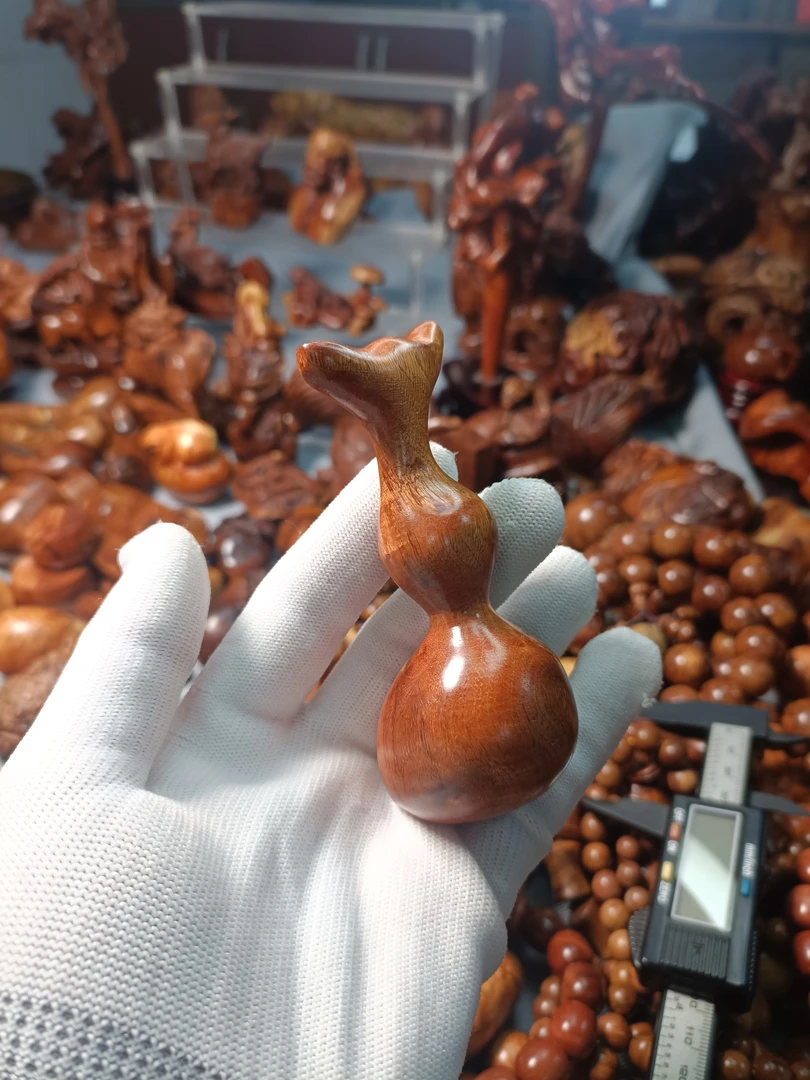 麻梨疙瘩火琉璃手把件