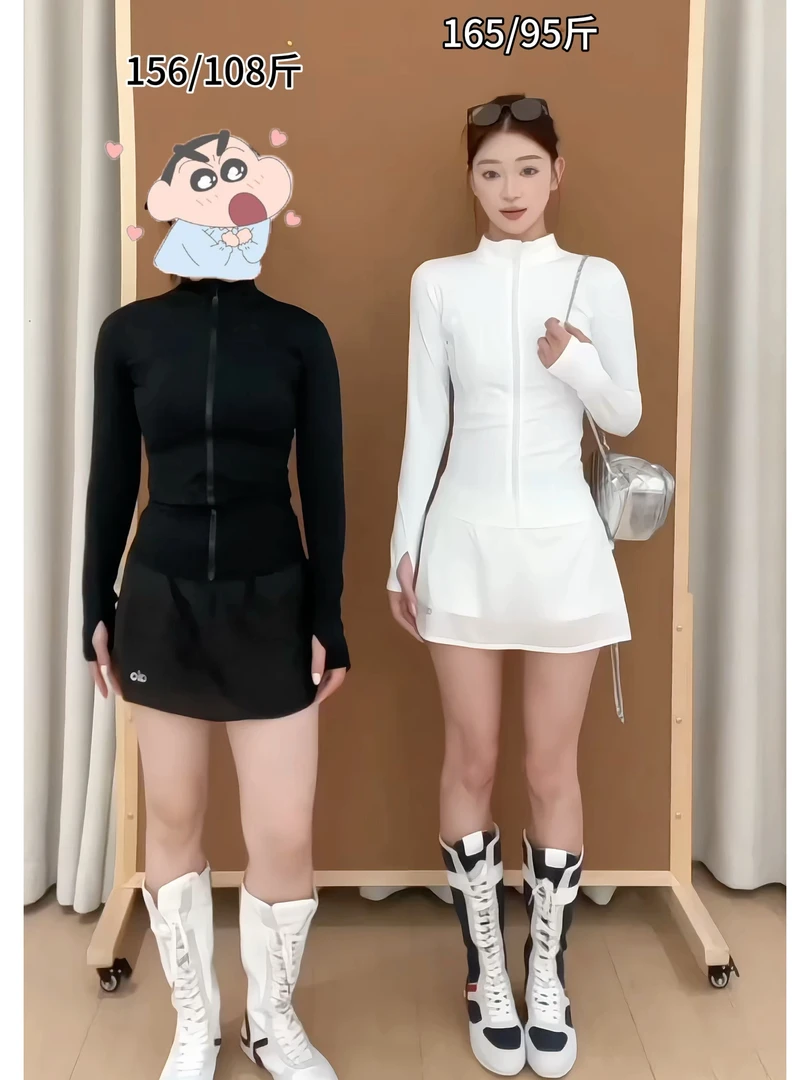 AWY（1awy605#）chao显腿长 休闲运动半身裙不用担心走光的一条 4-3