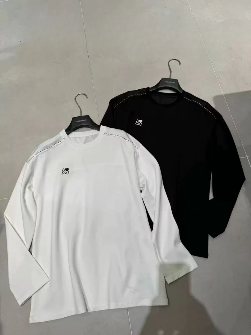 Z.X 欧货爱心刺绣长袖T恤 88735（A6）