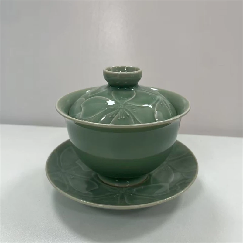 SHTC1664[学茶严选]陈婷-繁花盖碗