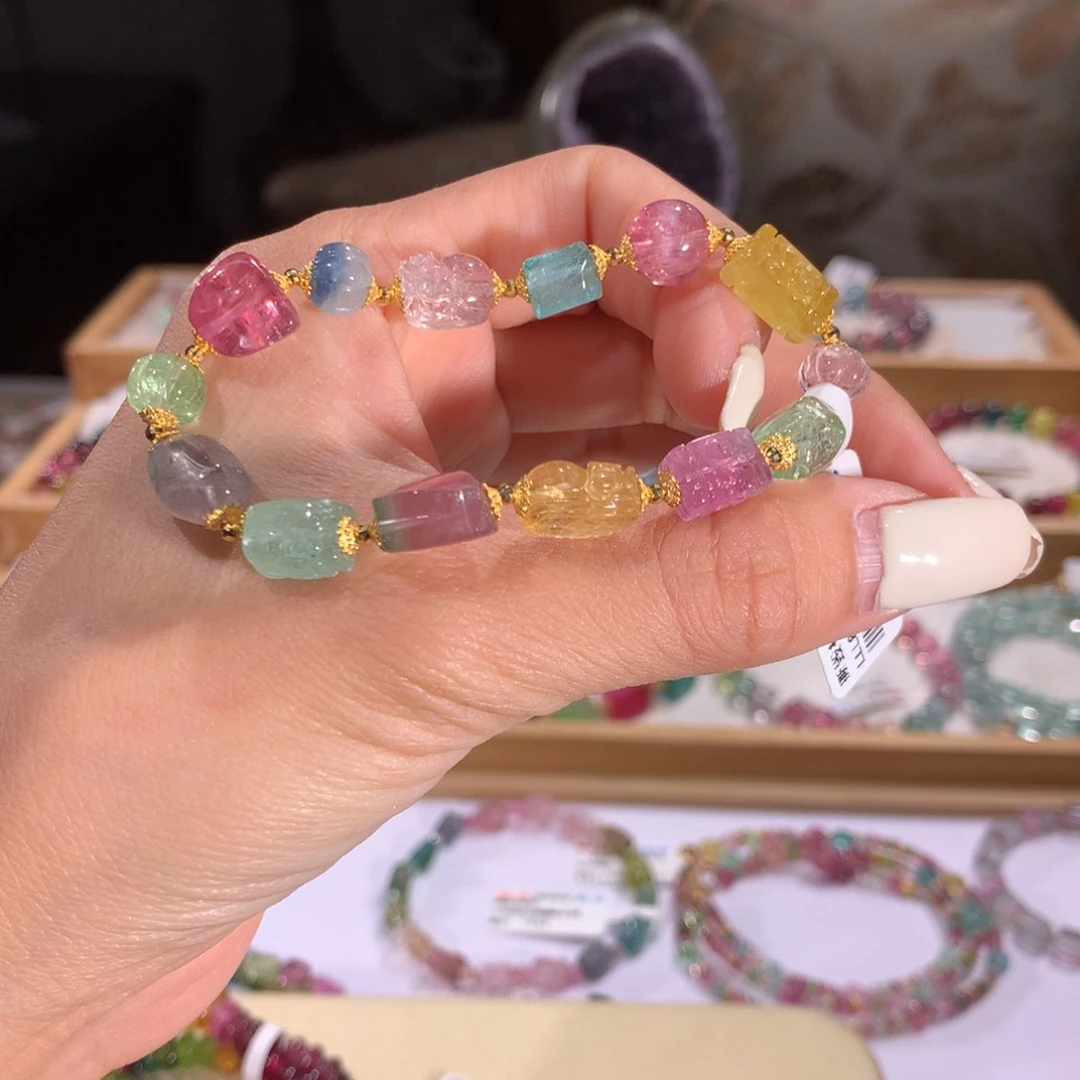 碧玺多样性发货一件未镶嵌诸*顺