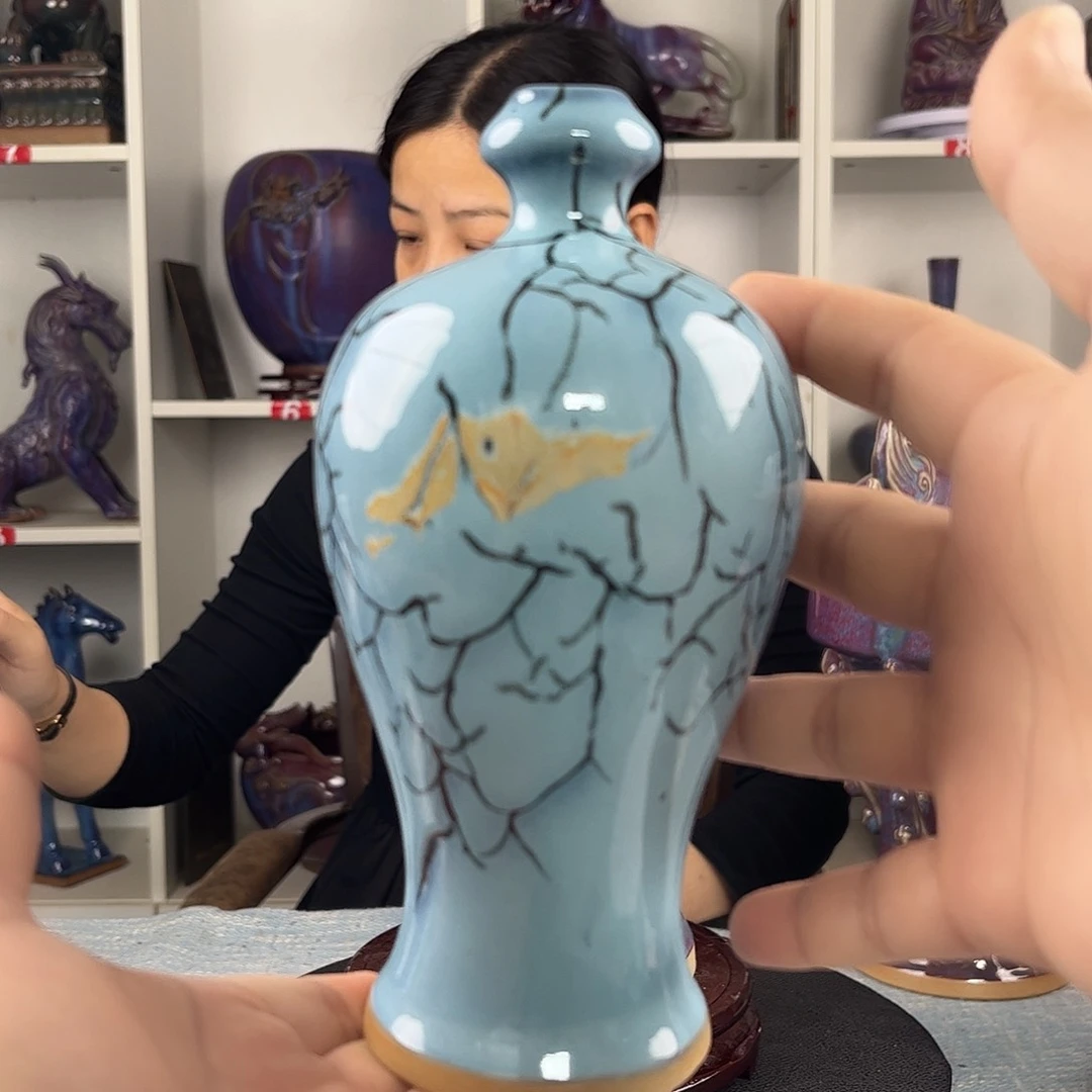 瓷片摆件……梅瓶……花器
