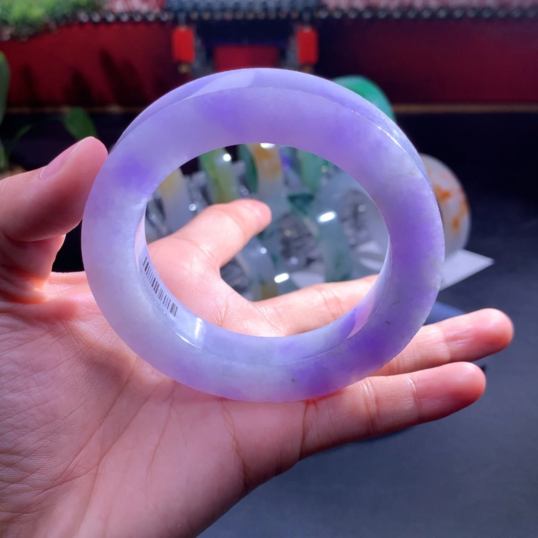 定制翡翠未镶嵌翡翠手镯