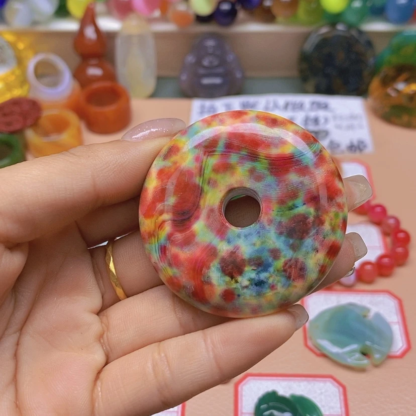 【闪购商品】玛瑙/玉髓颈饰未镶嵌正****裴