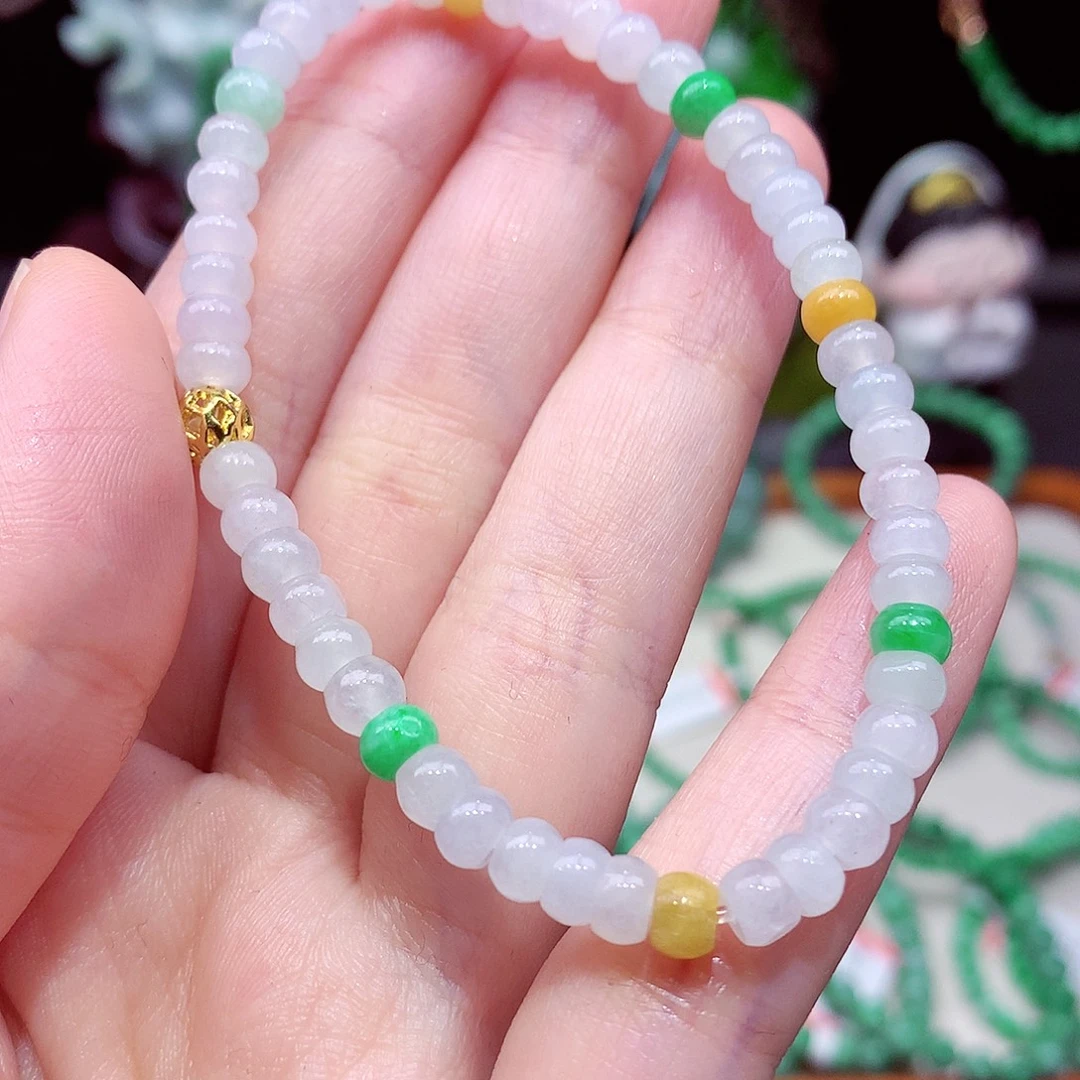 翡翠未镶嵌手链翡翠