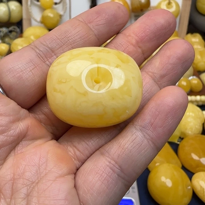 蜜蜡未镶嵌颈饰天然蜜蜡